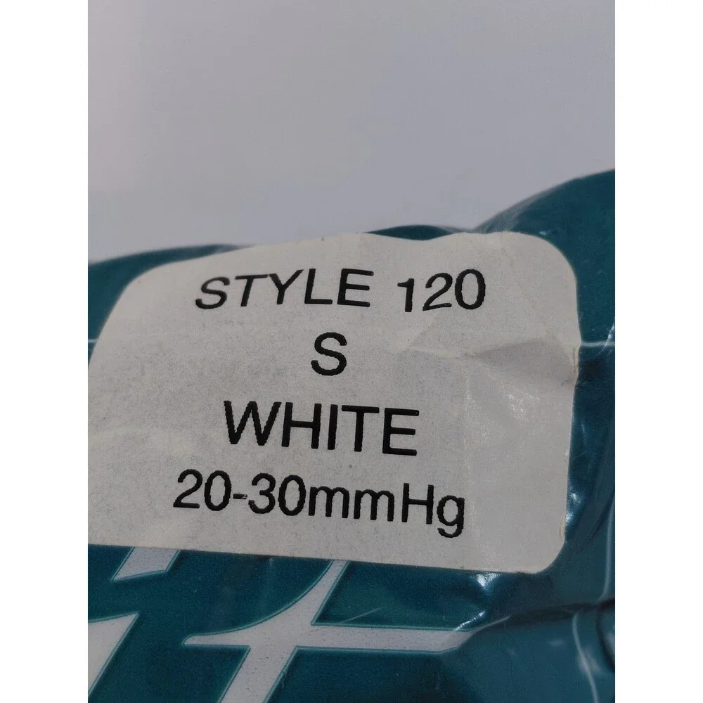 Rfit Style 120 Graduated Compression Hosiery 20-30mmHg White Small